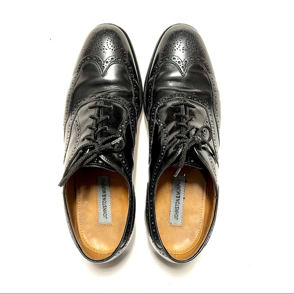 Johnston & Murphy Wingtip Oxford Dress Shoes | Men’s size 13 - Picture 6 of 10